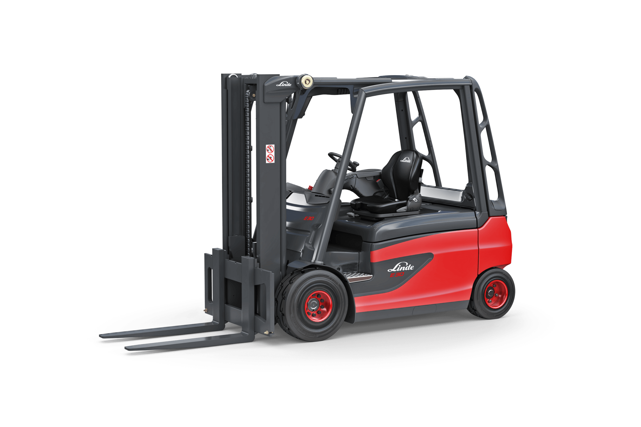 Linde elektrische heftruck E30 L vrijstaand