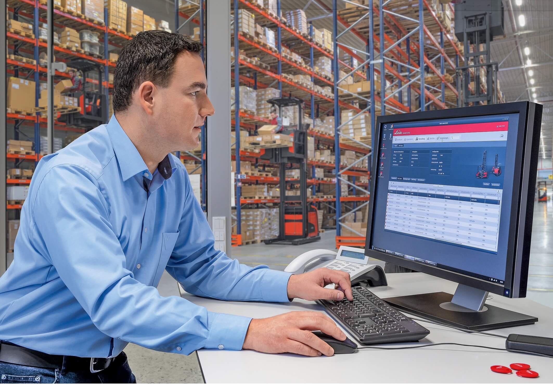 Linde oplossingen voor digitalisering Linde Connect