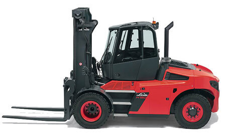 Linde thermische zware heftruck