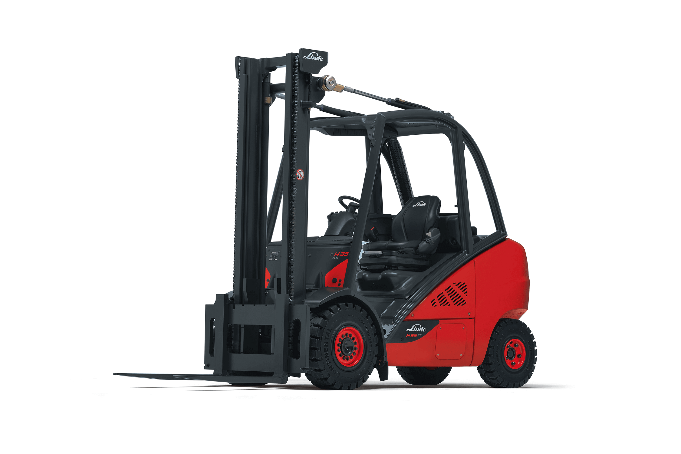 Verhuur diesel LPG heftruck Linde H25 H35
