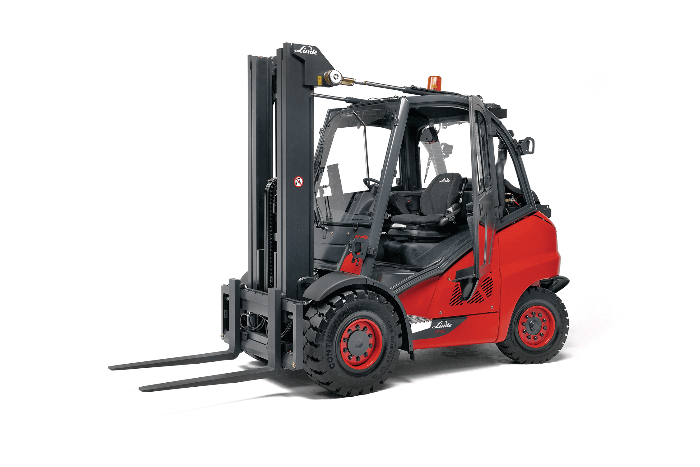 Verhuur diesel en LPG heftruck Linde H40 H50