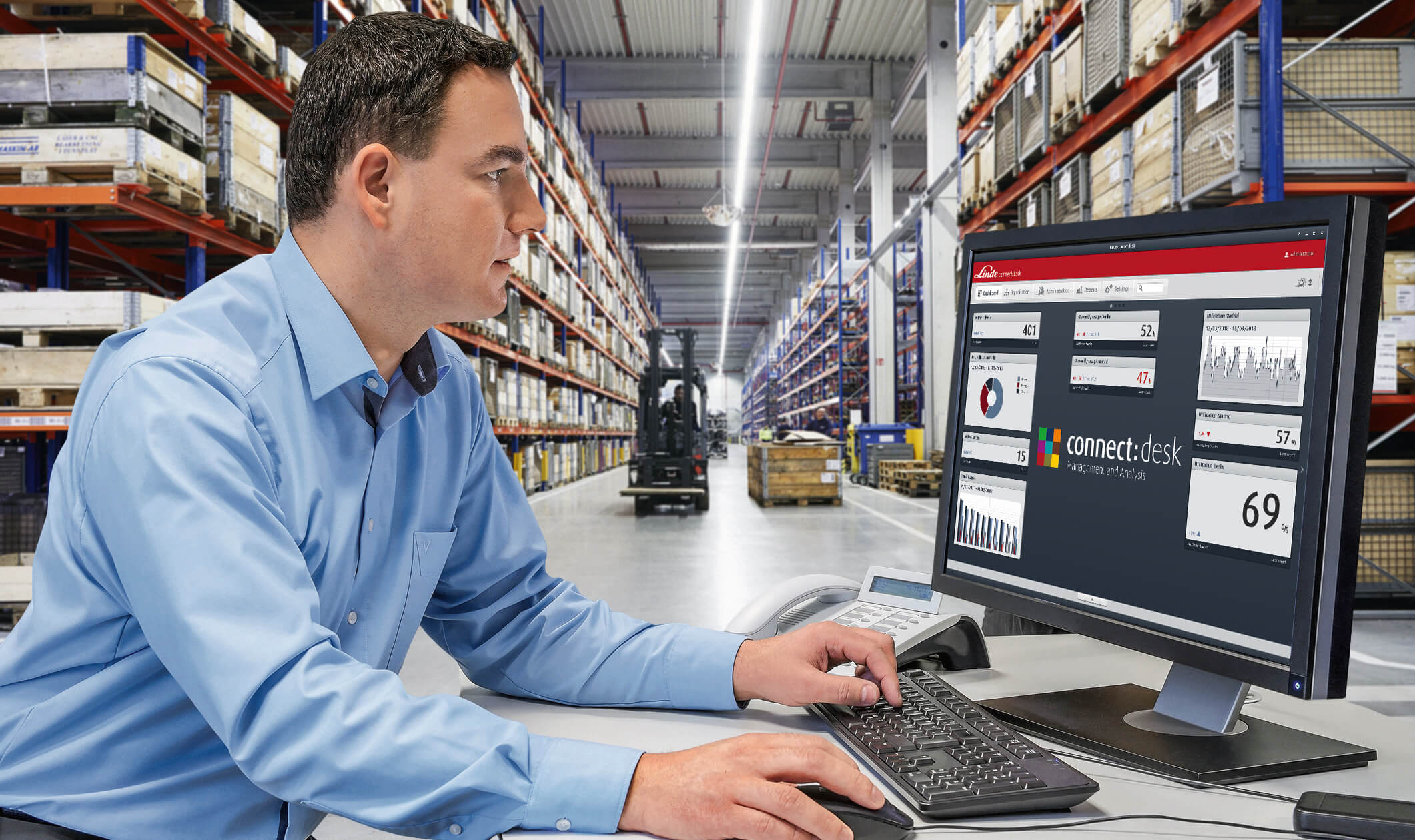 Fleet manager connect desk