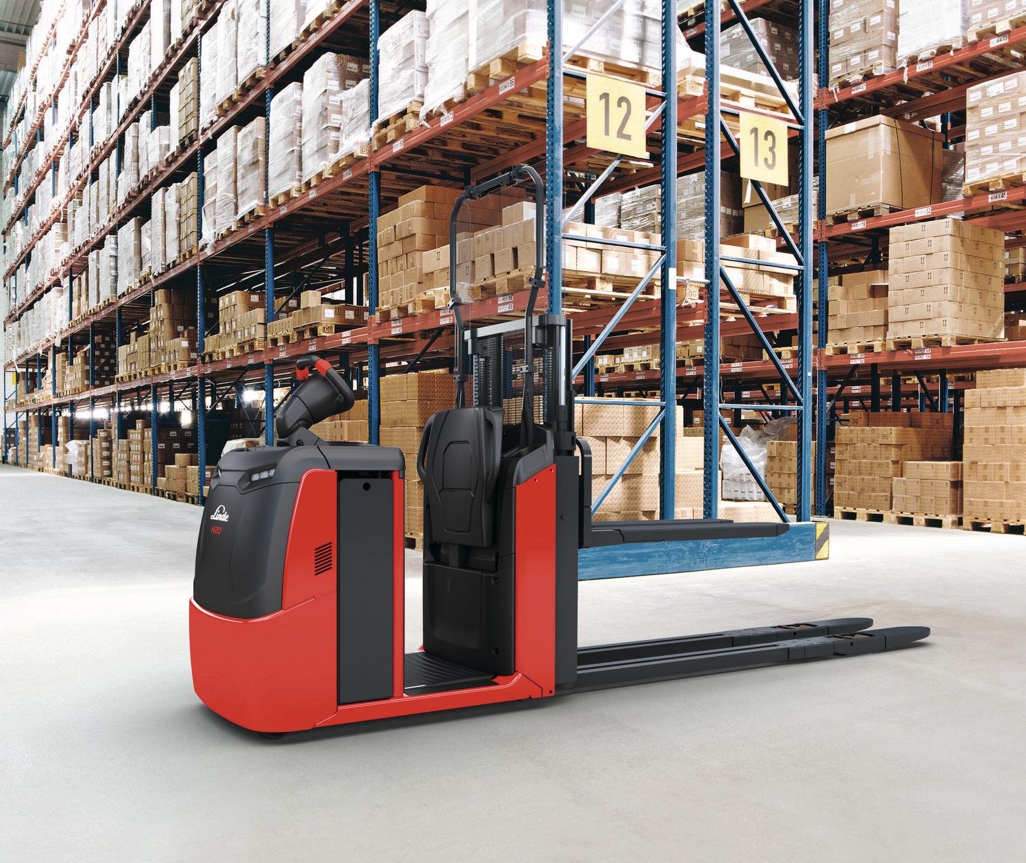 Linde N20 C LoL orderverzameltruck vorken omhoog