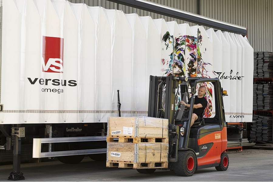 Linde tweedehandsheftruck bij Versus Omega