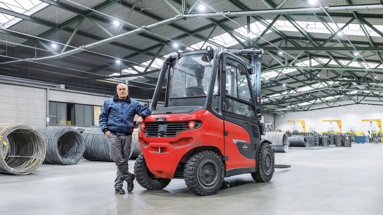 Ergonomische Linde 1254 X heftrucks