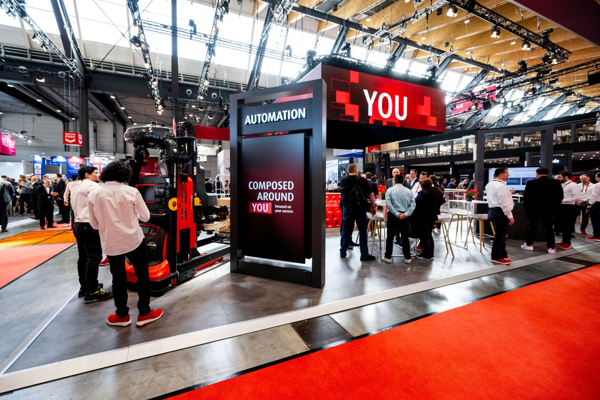 Beursstand Linde Material Handling LogiMAT 2026