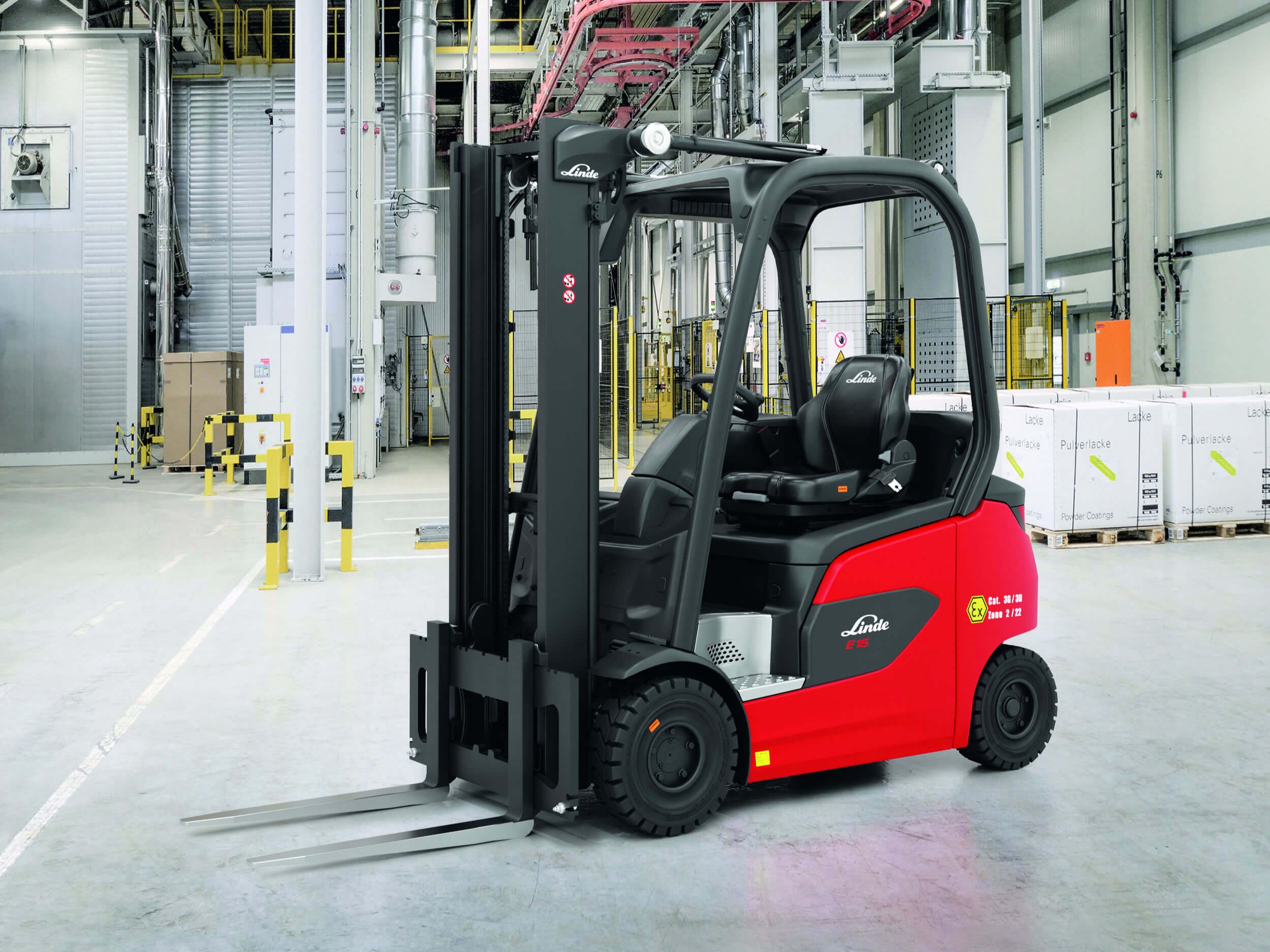 Linde MH vernieuwt aanbod explosiebeveiligde heftrucks