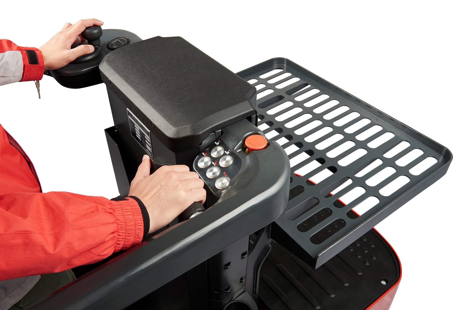 Linde MV01 orderpicker bediening
