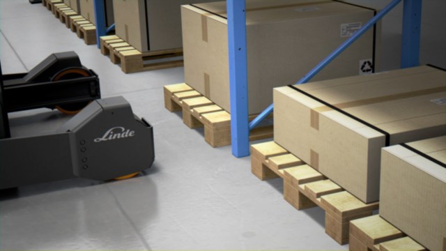 Linde Rack Protection intelligente remassistent