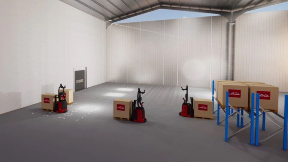 Automatisatie vloer tot stelling