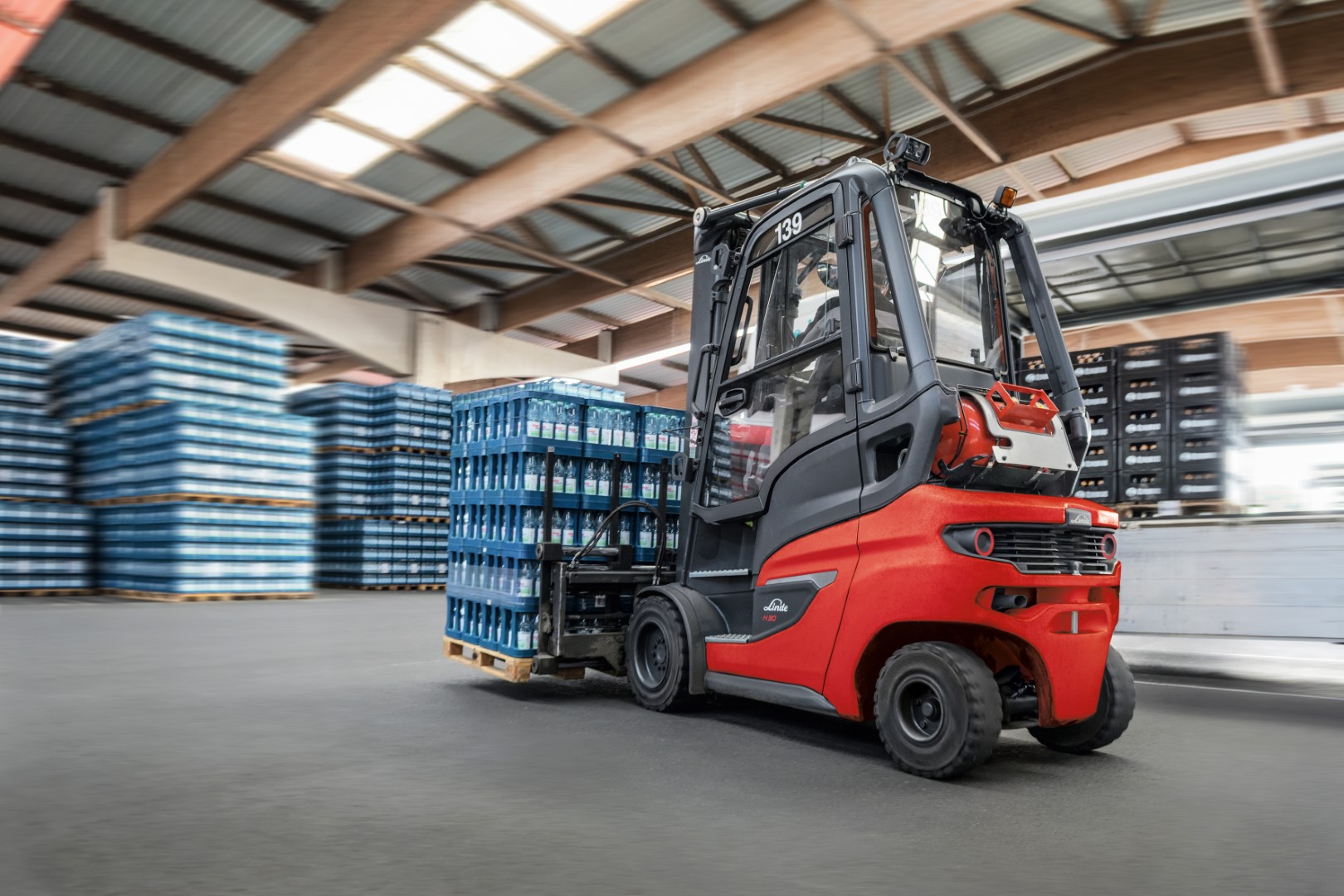 H30 gasheftruck van Linde
